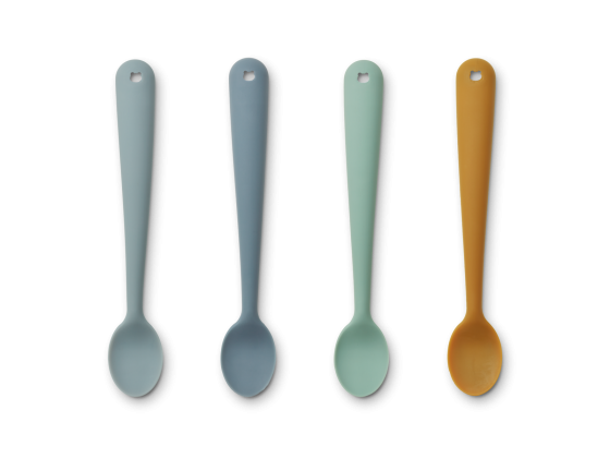 Siv Feeding Spoon 4-Pack Blue multi mix