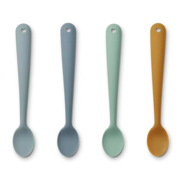 Siv Feeding Spoon 4-Pack Blue multi mix