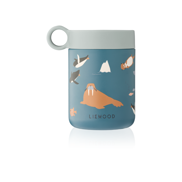 Kiani Printed Food Jar, Arctic Sea/Ocean view - Liewood