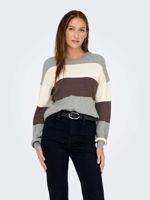 Only Atia stripete genser - Image 1