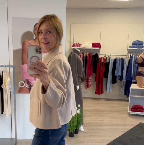 Amuse Stella jakke, Wheat - Image 2