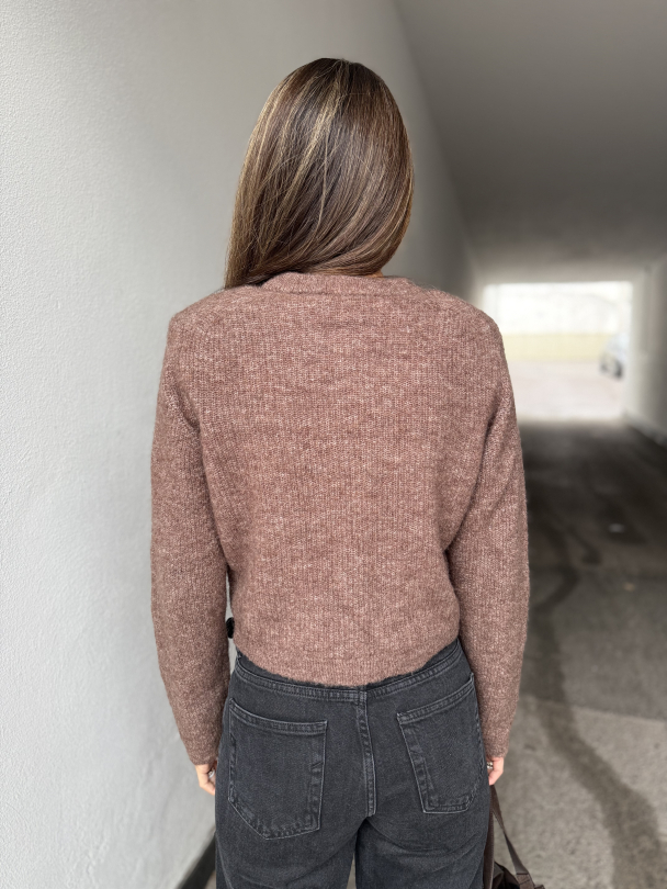 Sia Ras Knit Cropped - Fungi  - Image 3