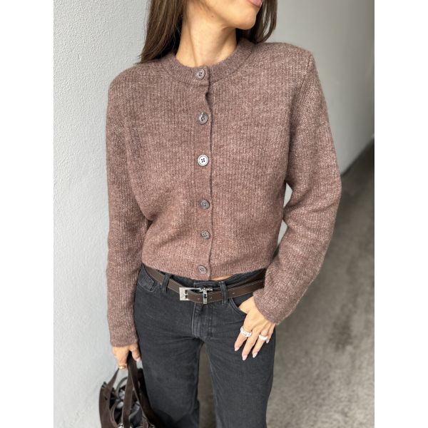 Sia Ras Knit Cropped - Fungi 