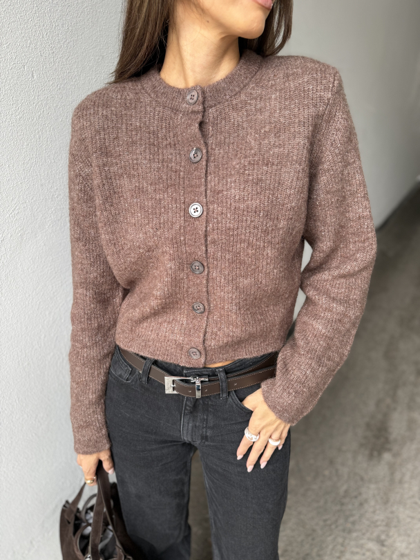 Sia Ras Knit Cropped - Fungi  - Image 1
