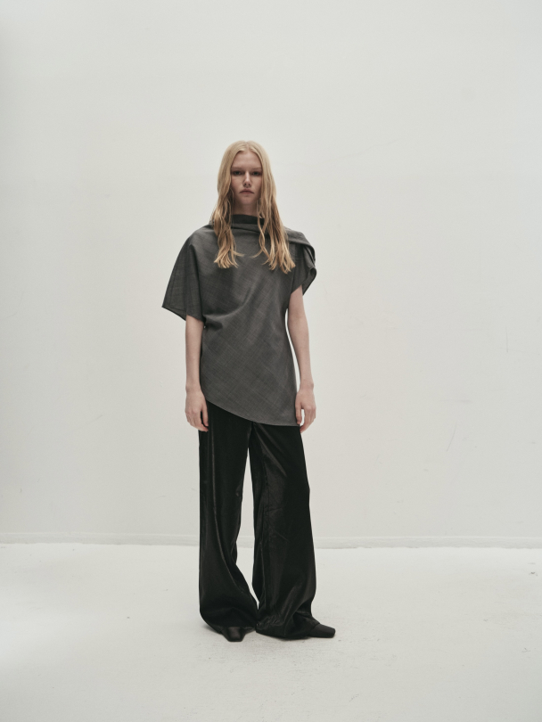 Rhea Short Sleeve Grey - Image 1