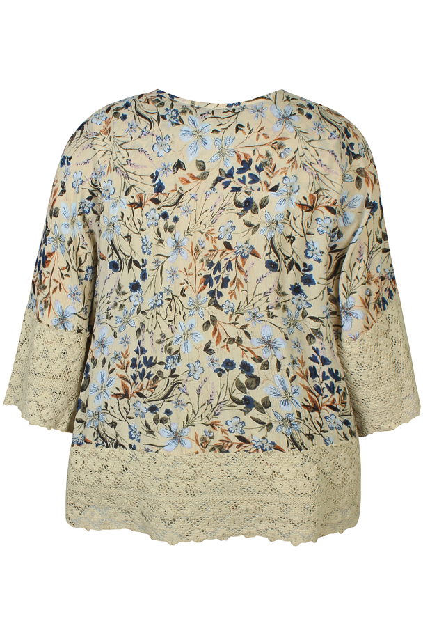 Zhenzi Opha bluse med 3/4-dels arm - Image 3