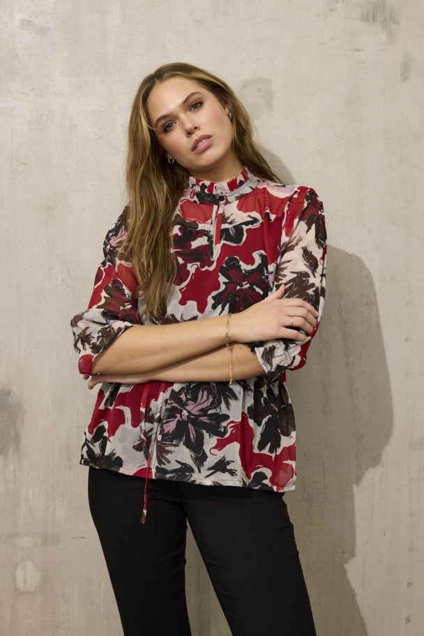 Ze-Ze Clio bluse med 3/4-dels arm - Image 5