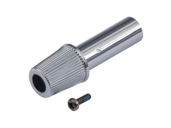 Speedometer reset knob, with screw
