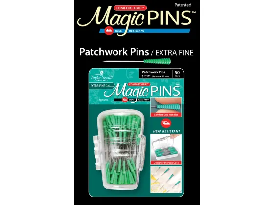 219584   Magic Pins Patchwork Extra Fine 50pc