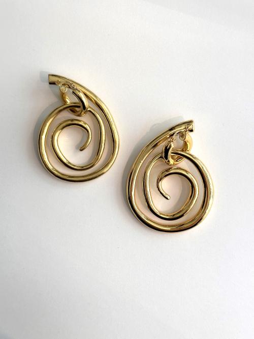 DAHLIA HOOPS GOLD