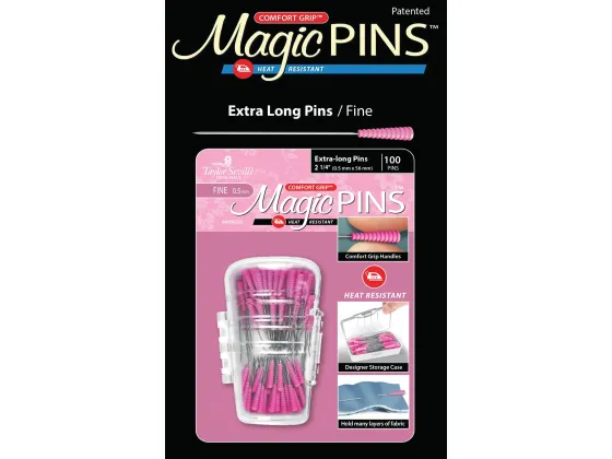 219720  Magic Pins Extra Long Fine 100pc 