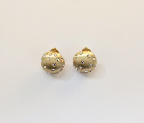 PETITE LOWENA EARRINGS GOLD 