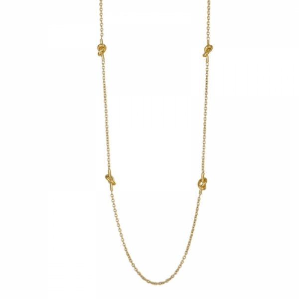 Knot Long Necklace