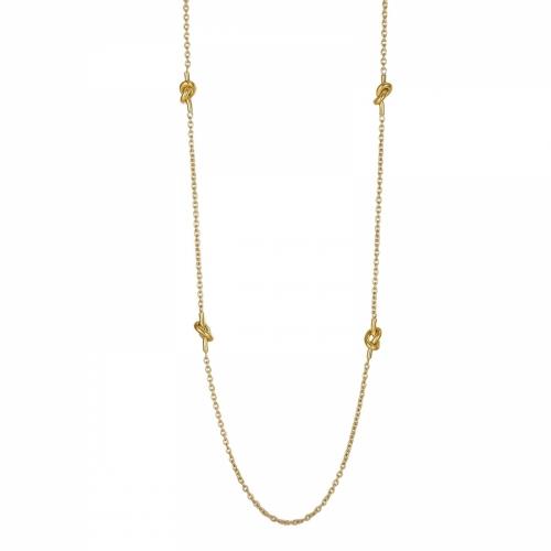 Knot Long Necklace