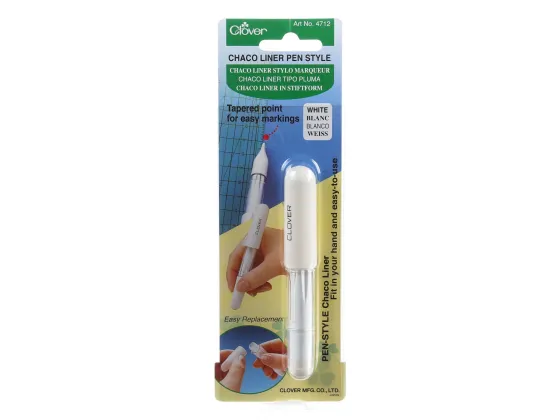   4712CV  Chaco Liner Pen Style White 