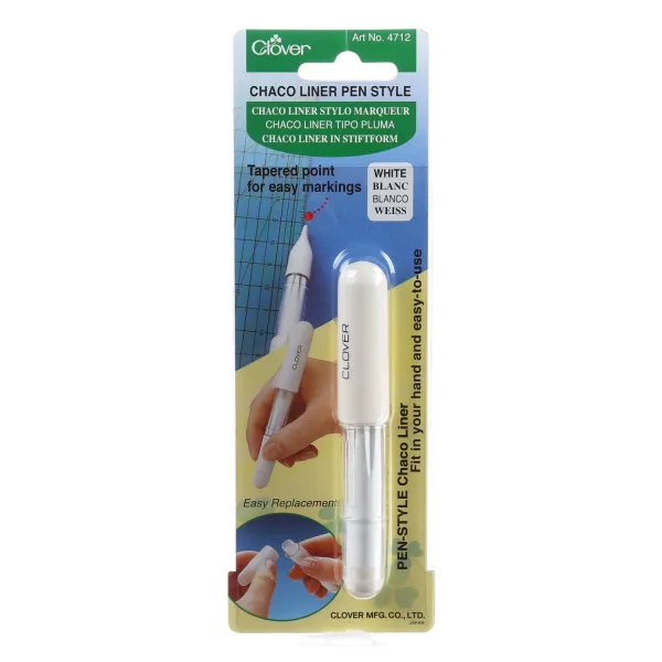   4712CV  Chaco Liner Pen Style White 