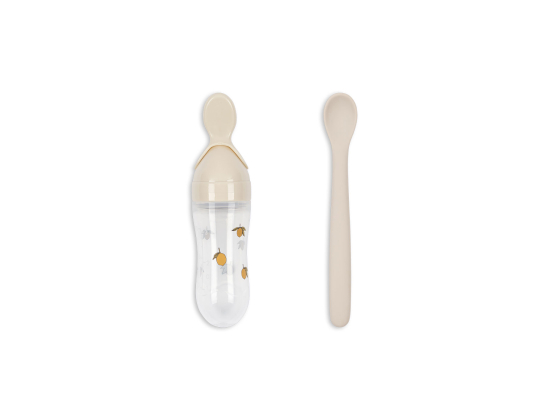 Food Feeding Set, Lemon - Konges Sløjd