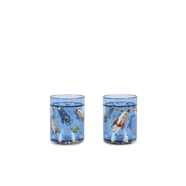 Glitterkopper 2pk, Outer Space - Konges Sløjd