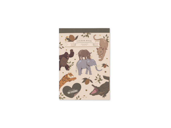 A Sticker A Day, Tiger - Konges Sløjd