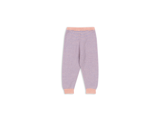 Berle Knit Pants, Purple/Pink Dolphin - Konges Sløjd