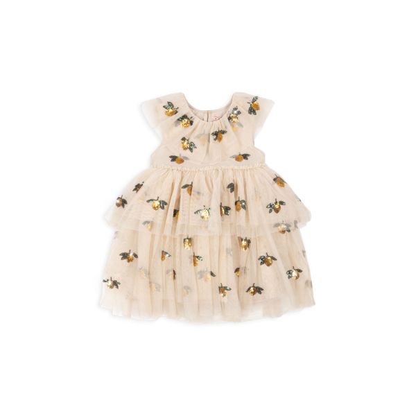 Yvonne Fairy Dress, Lemon - Konges Sløjd