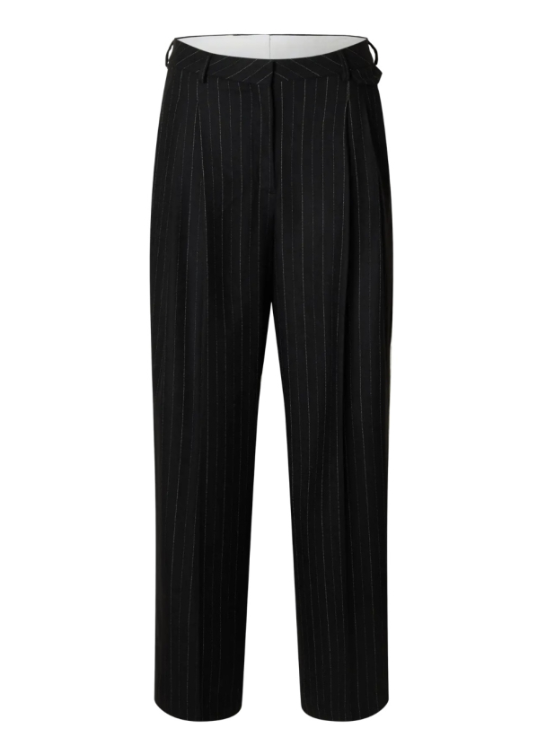 Malia Manteco Pant - Black Pin Stripe  - Image 2
