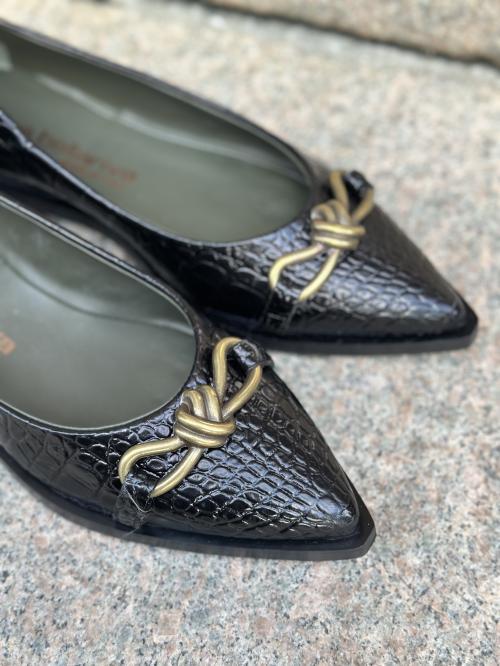 Crocco Nero Shoes 1074A     |       Crocco Nero Shoes 1074A fra Laura Bellariva