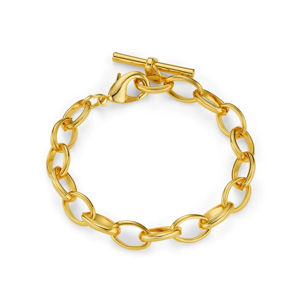 Oval Link Bracelet - Image 1