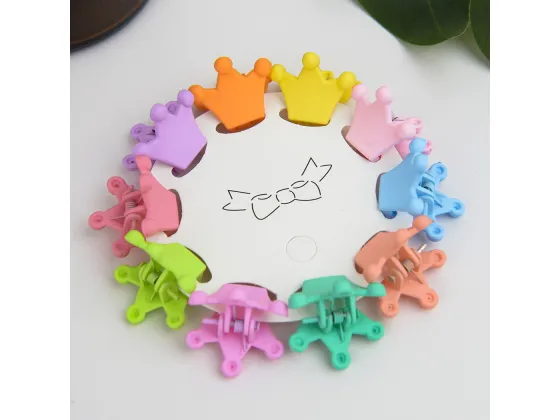 Mini hårspenner 10pk - Crown