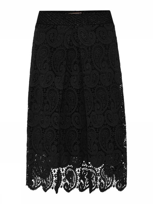 Emelie midi lace skirt