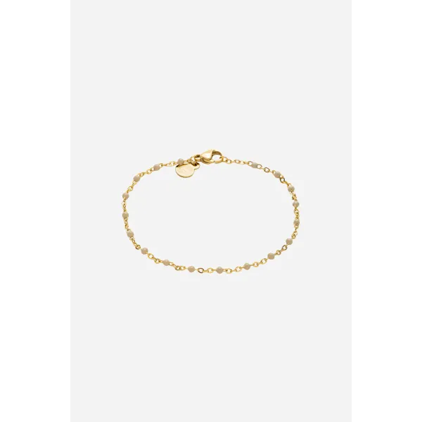 THE GREIGE BEAD BRACELET