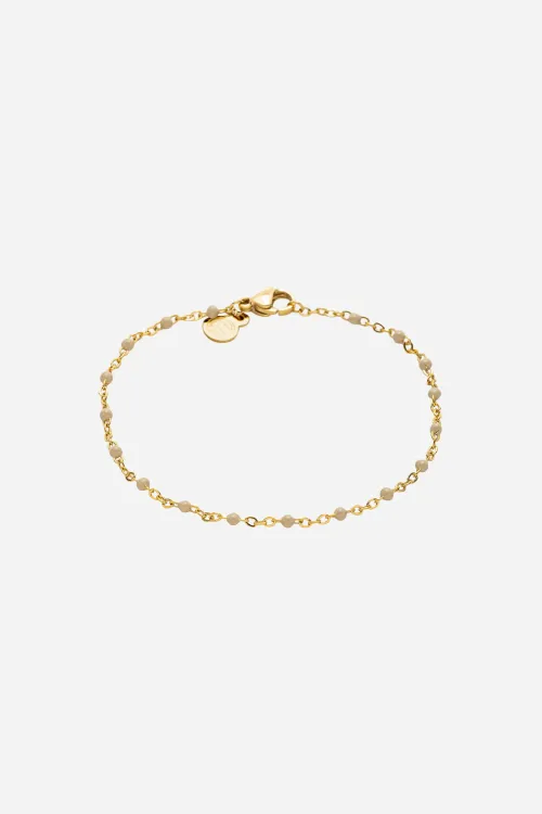 THE GREIGE BEAD BRACELET