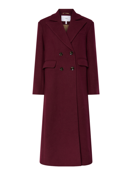 Royla Wool Blend Long Coat - Port Royale 