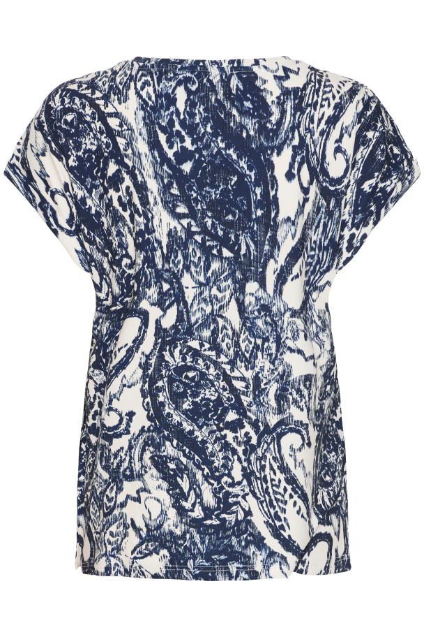 FRseen T-skjorte Paisley Blå - Image 2