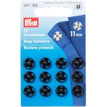 Prym Patentknapper 11mm 12stk – Sort
