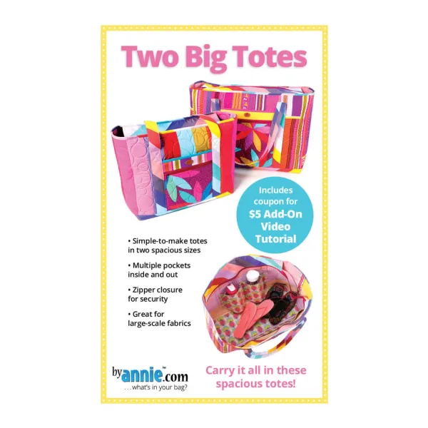 PBA310   Two Big Totes 