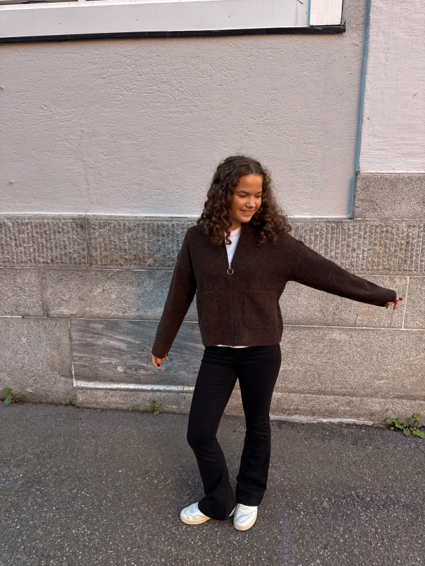 Sia Ras Zipper Cardigan - Delicioso  - Image 5