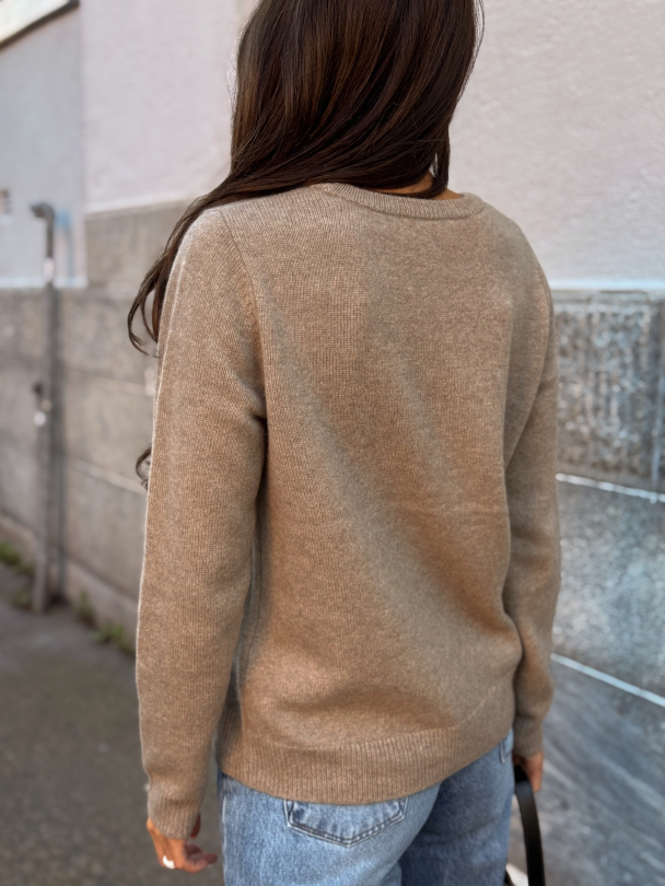 Manila Knit Cashmere O-neck - Delicioso  - Image 3