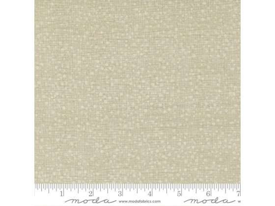 48715 158   Dotty Thatched Washed Linen 0.5m