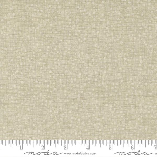 48715 158   Dotty Thatched Washed Linen 0.5m