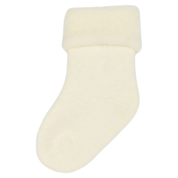 Wool Baby Sock, Off White - MiniPop®