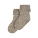Wool Baby Sock, Brown Melange - MiniPop®