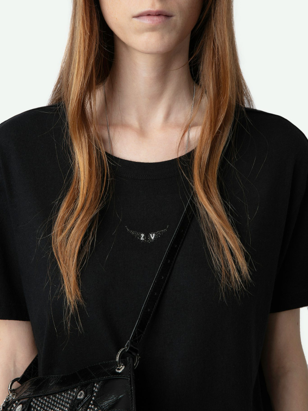 Marta T-shirt -  Black - Image 4