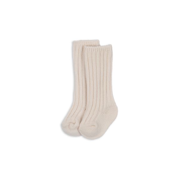 Fanga Fontana | Lana Heavy Knitted Socks - Off White Melange