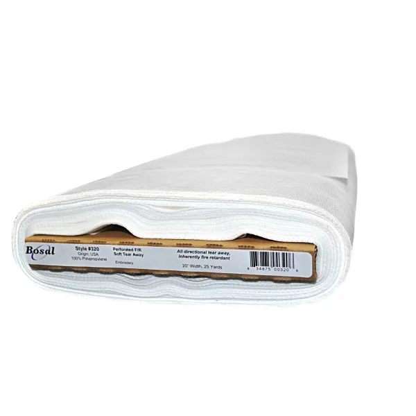 320B-W20   Tear-Away Soft Perforated F/R Stabilizer 20in x 1mx 