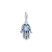 Thomas Sabo -  Blå Fatimas hånd Charm