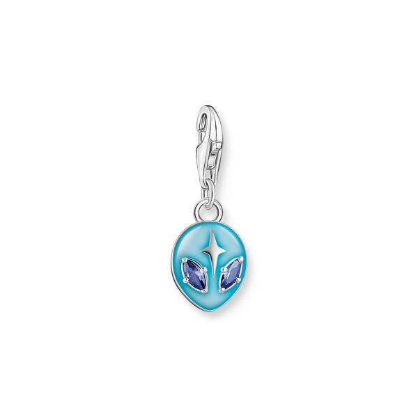 Thomas Sabo - Blå Alian Charm