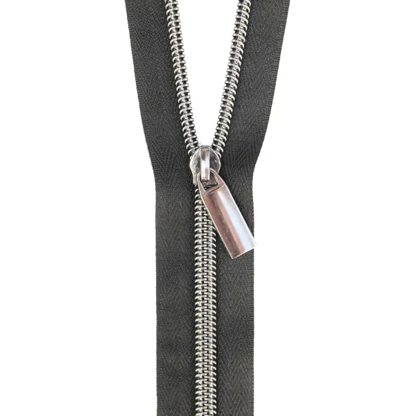  ZBY5C15 Black #5 Nylon Glidel&aring;s  3 Yards with 9 Pulls