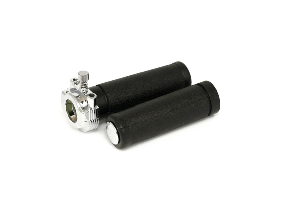 OEM style throttle assembly with grips, dual cable.