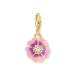 Thomas Sabo - Forgylt Violet Blomst Charm